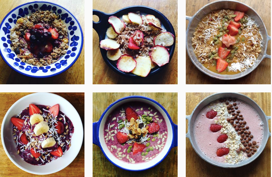 Frutas y cereales