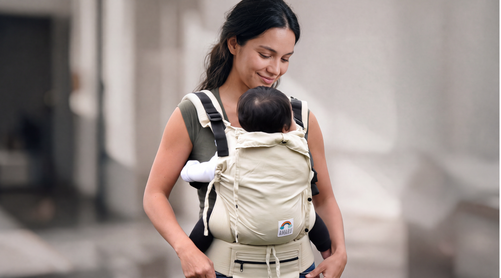 Mochila ergonómica Amaru® Beige