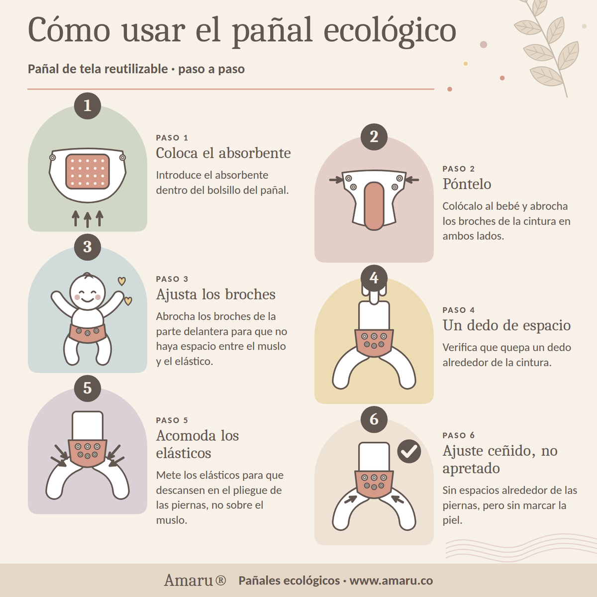 Pañal ecológico Amaru®